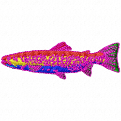 Fishes Embroidery Design 6 Fishes Embroidery Design 6